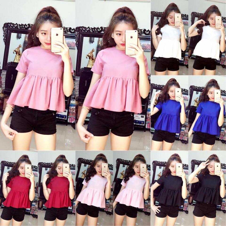 Áo bèo voan kính và trơn Giá bán: 100.000đ