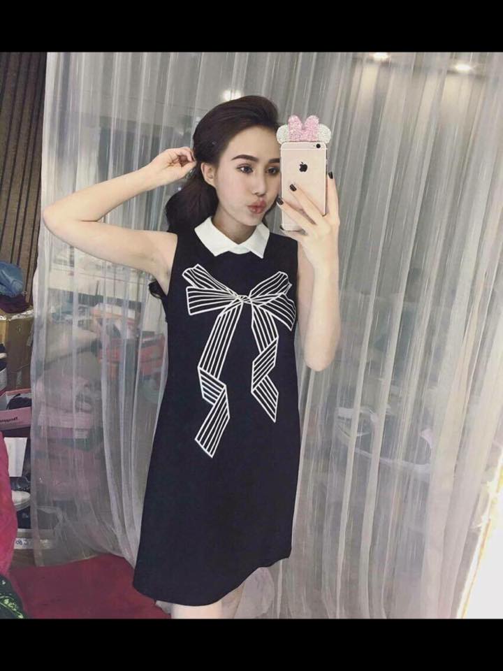 Váy nơ in Giá bán: 150.000đ