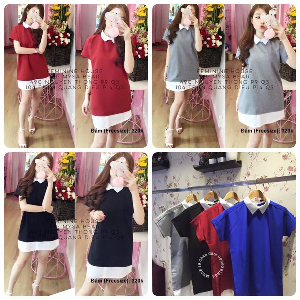 Váy phối vạt trắng Váy phối vạt trắng Giá bán: 170.000đ