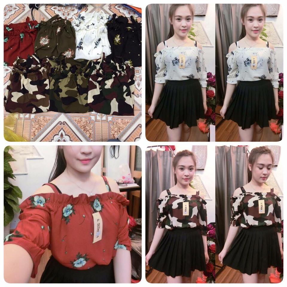 Áo voan trễ vai Giá bán: 100.000đ