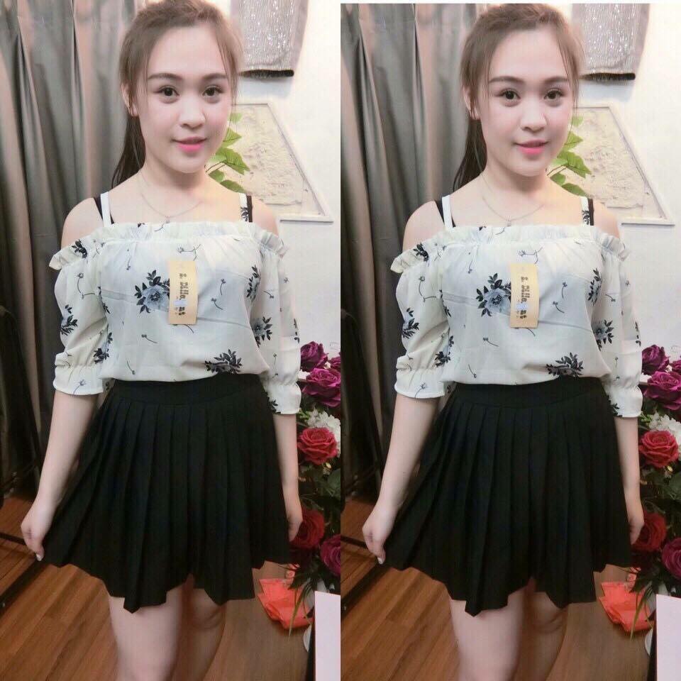 Áo voan trễ vai Giá bán: 100.000đ