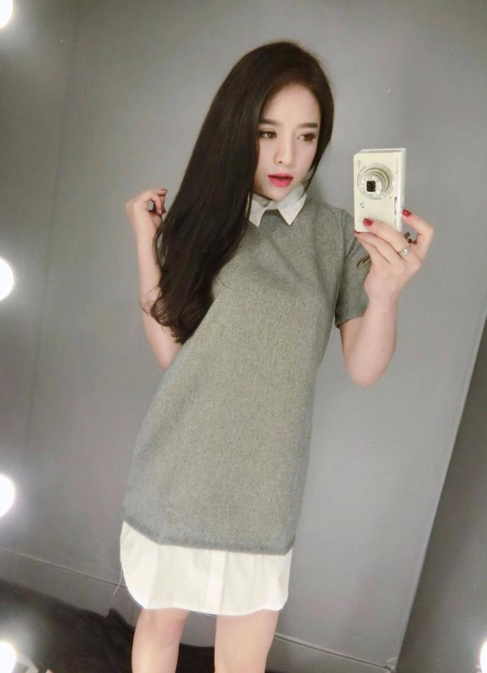 2 mã váy pha cổ trắng Giá bán: 150.000đ