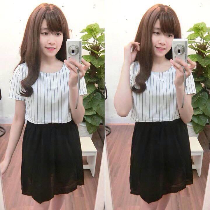 Váy maxi kẻ Giá bán: 130.000đ