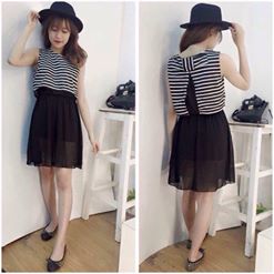 Váy maxi kẻ Giá bán: 130.000đ