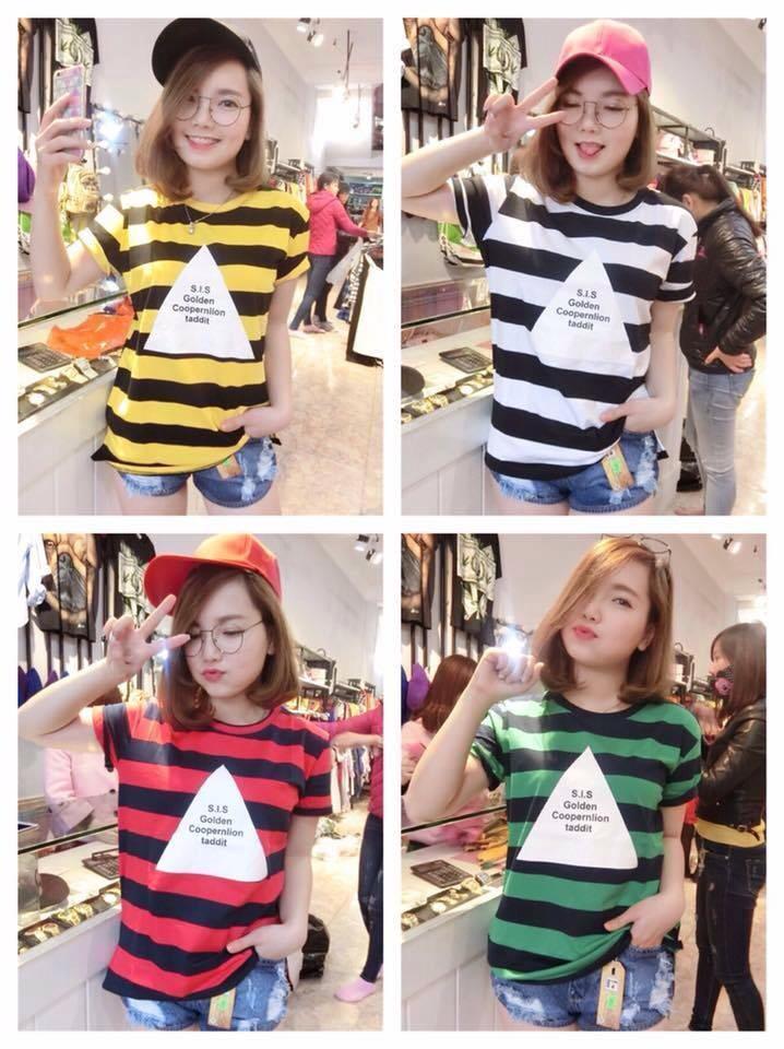 Áo phông kẻ Giá bán: 130.000đ