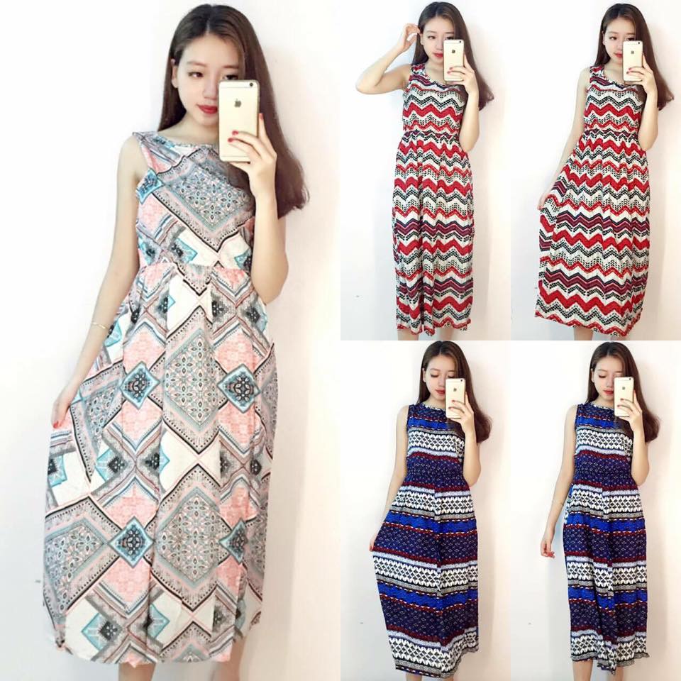 Maxi hoa và maxi thổ cẩm Maxi hoa và maxi thổ cẩm Giá bán: 100.000đ