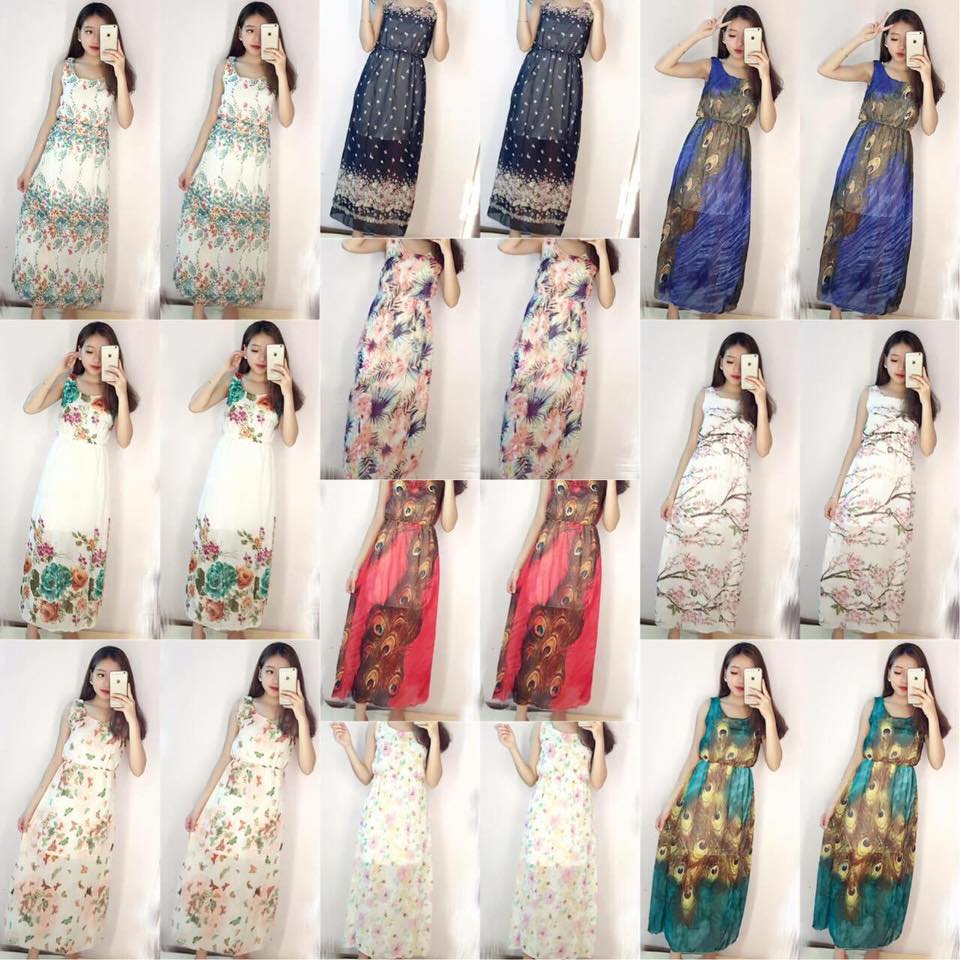 Maxi hoa và maxi thổ cẩm Maxi hoa và maxi thổ cẩm Giá bán: 100.000đ