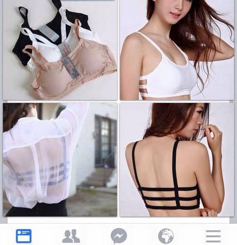 Áo bra dây Giá bán: 60.000đ
