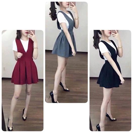 Set váy xòe chất tuyết mưa Giá bán: 160.000đ