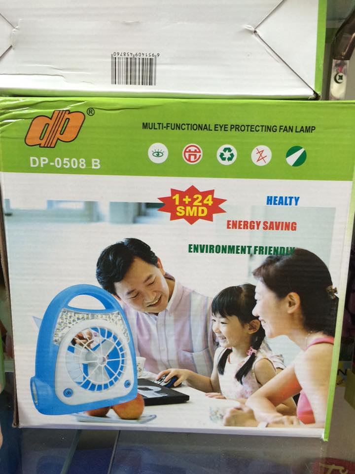 quạt tích điện  Giá bán: 140.000đ