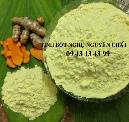 Tinh bột nghệ nguyên chất Giá bán: 350đ