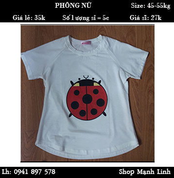 Áo phông Nữ Giá bán: 35.000đ