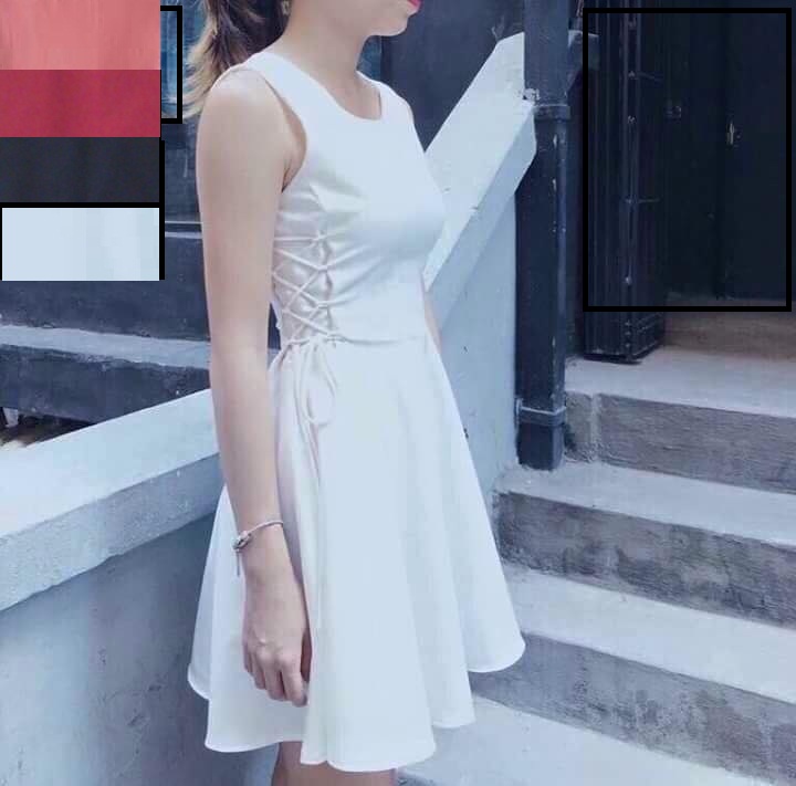 Váy dây đan buộc eo dáng xoè tiểu thư Giá bán: 250.000đ