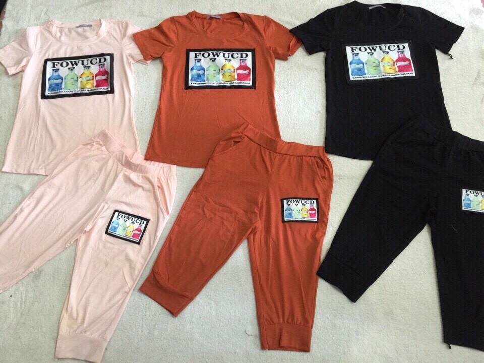 Bộ thể thao 4 lọ hoa hàng cotton 100% siêu mát co giãn 4c Giá bán: 140.000đ