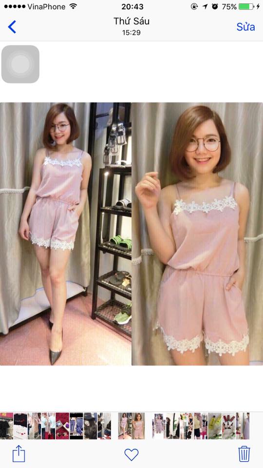 hàng QC chất đẹp đường may đẹp nhé Giá bán: 160.000đ