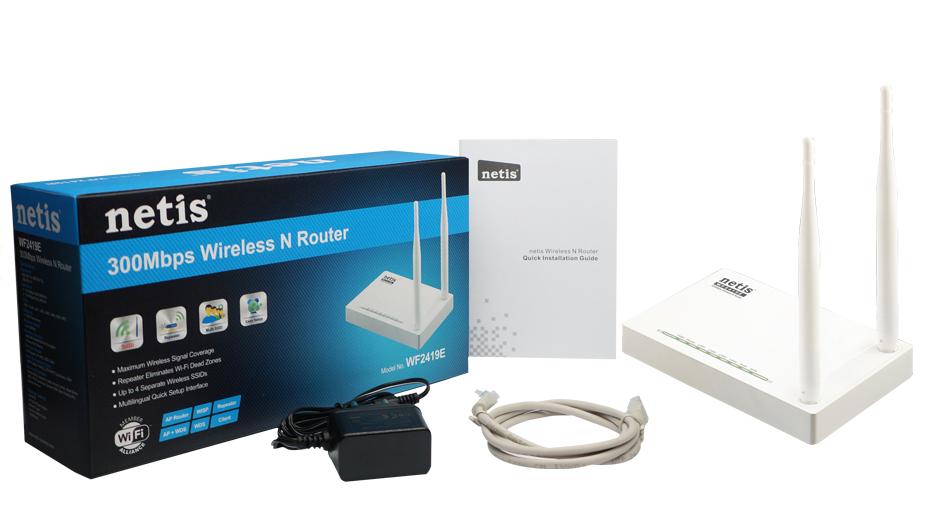 Bộ phát wifi Netis WF2419E Giá bán: 279.000đ