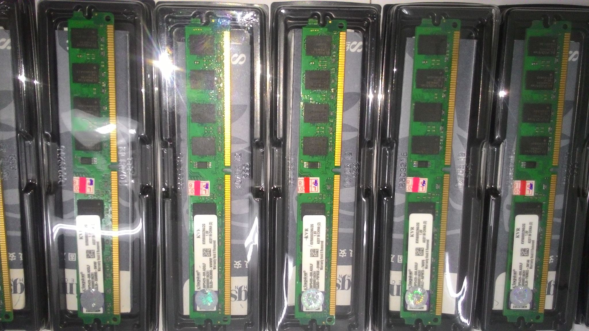 Bộ nhớ DDRam II 2G 800 Kingston Giá bán: 210.000đ