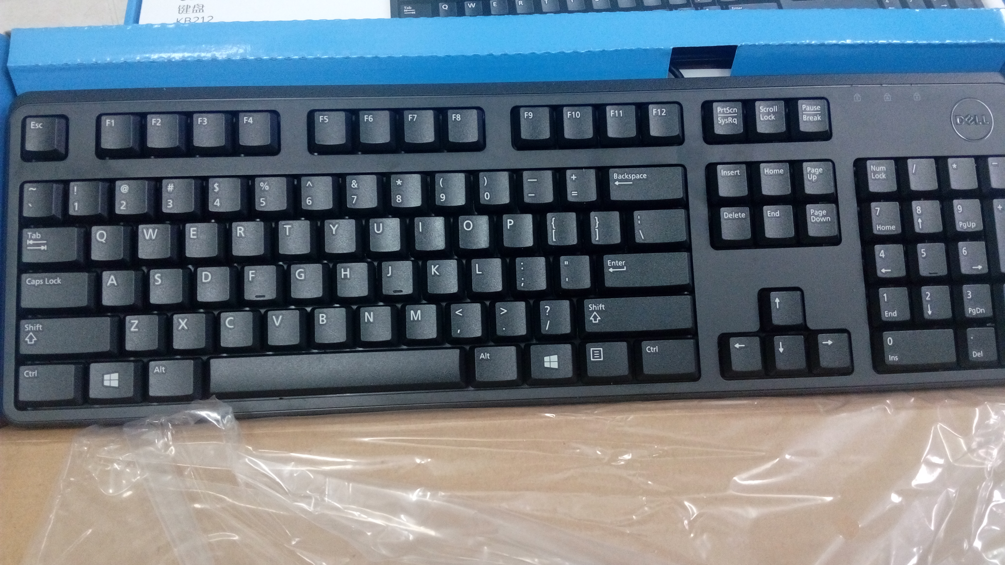 Bàn phím Dell KB212 Black USB Giá bán: 175.000đ