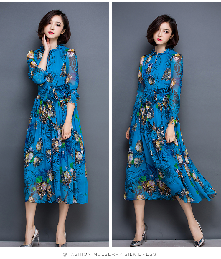 Đầm voan beauty Blue – DV2545 Giá bán: 520.000đ