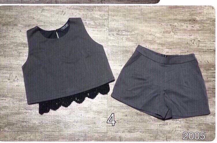 Set bộ short phối ren QC Giá bán: 225.000đ