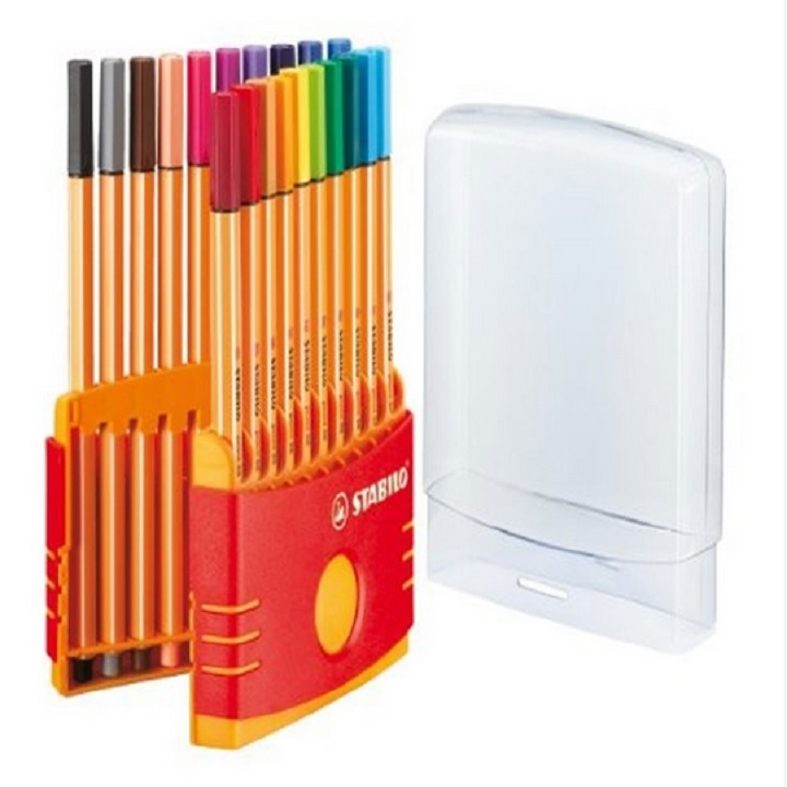 Bộ Bút Kỹ Thuật Stabilo Point-88 Twister PT8820C hộp 20 cây Giá bán: 420.000đ