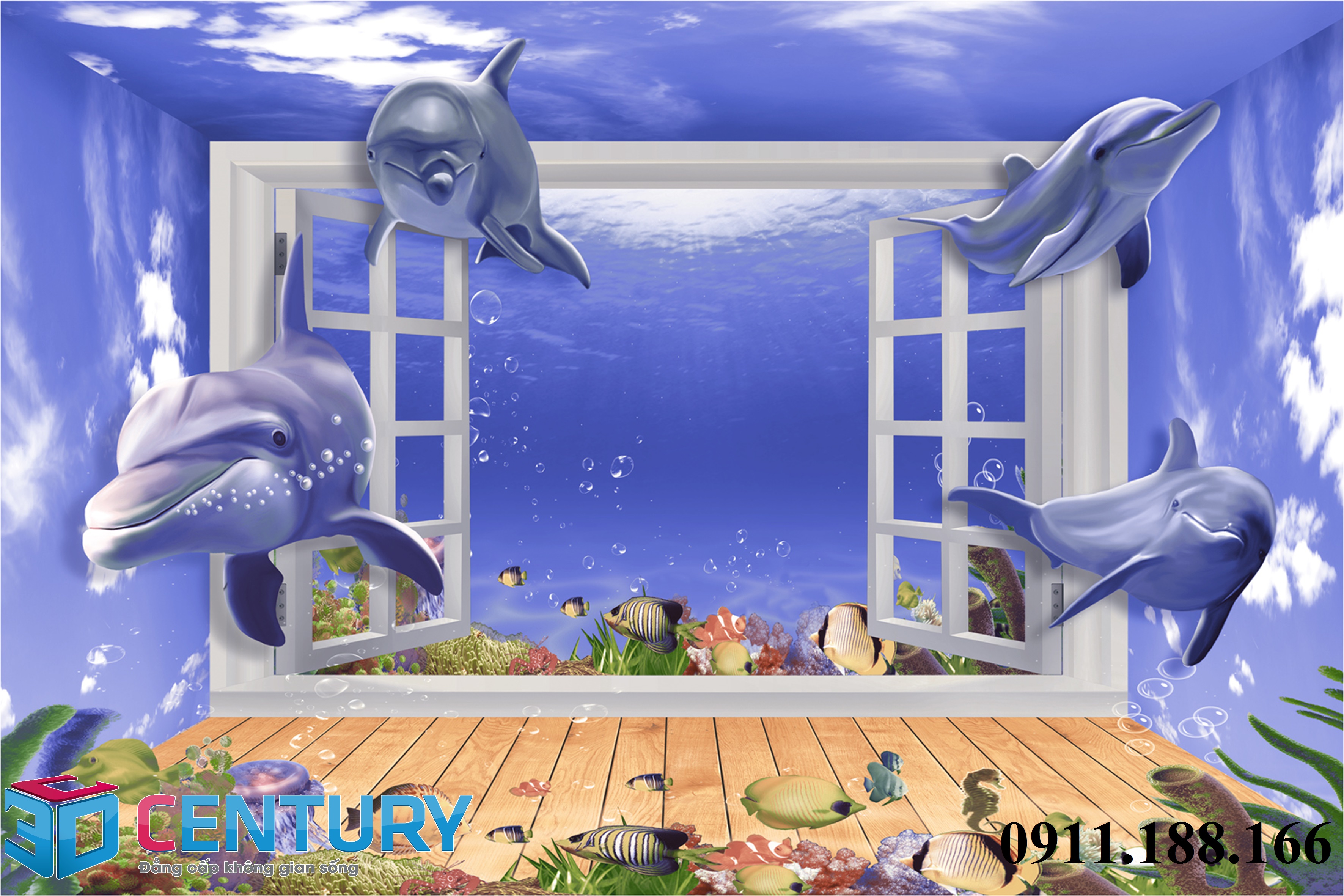 Biến hóa không gian nhà bạn với sàn gạch 3D Century Giá bán: 1.800.000đ