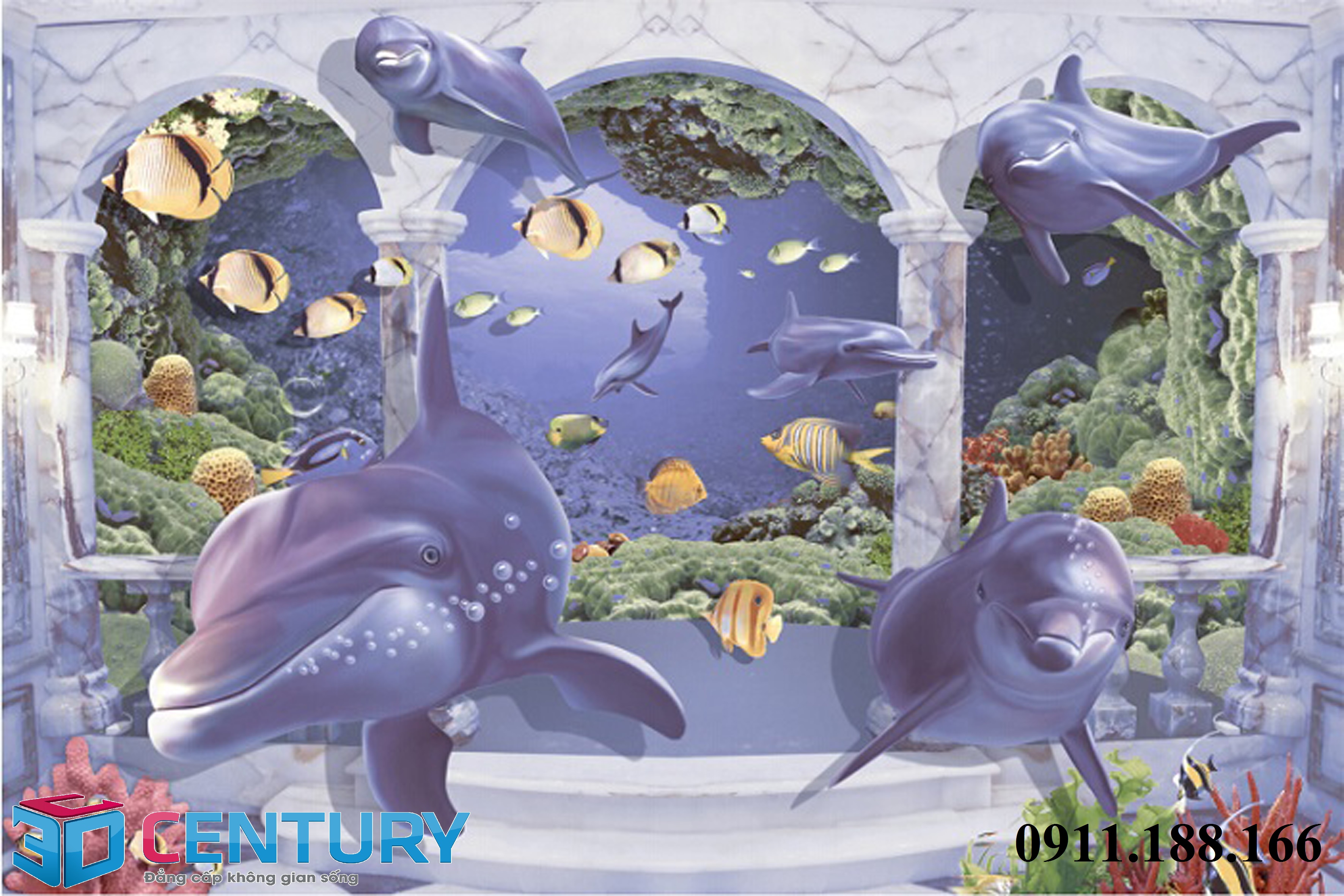 Biến hóa không gian nhà bạn với sàn gạch 3D Century Giá bán: 1.800.000đ