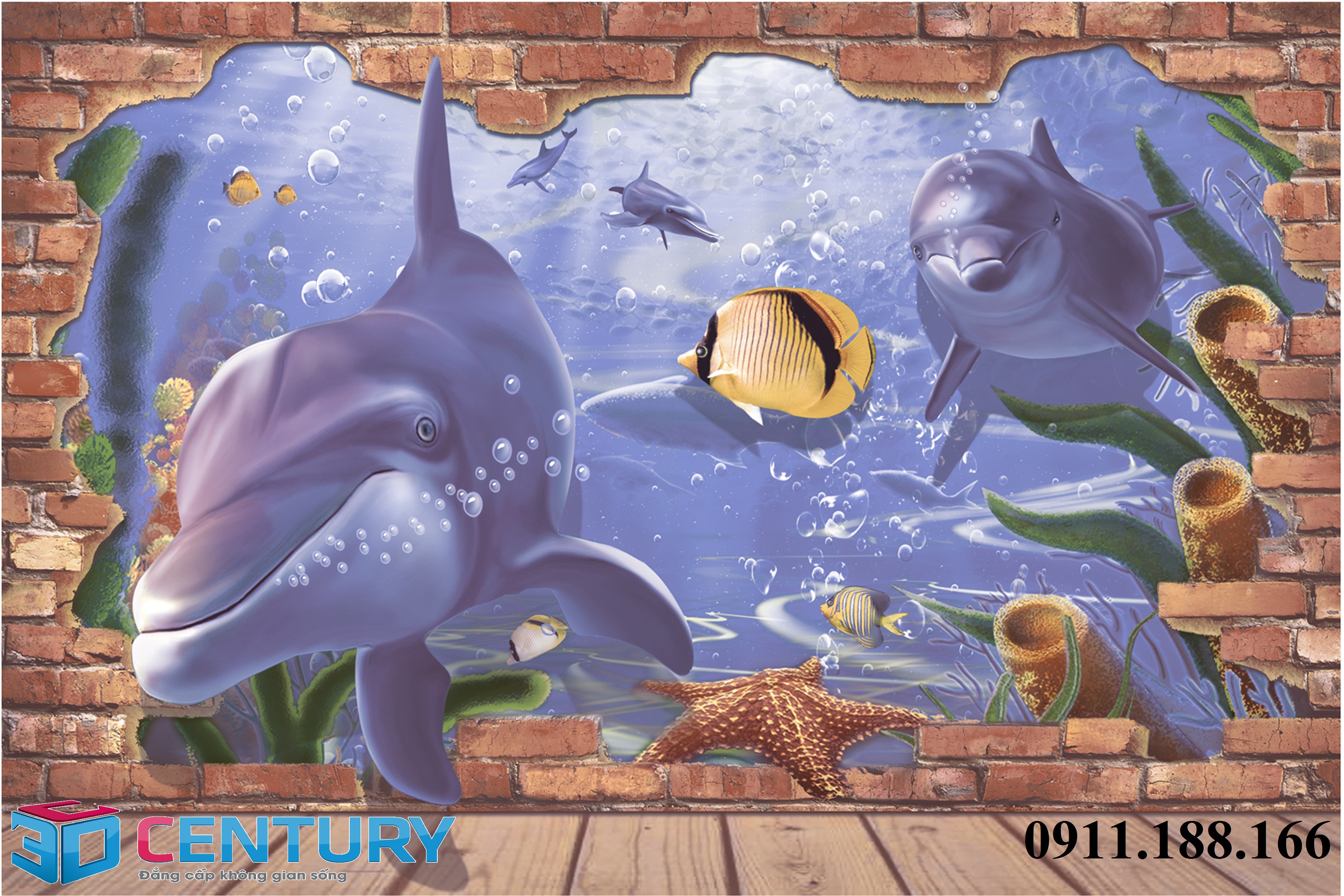 Biến hóa không gian nhà bạn với sàn gạch 3D Century Giá bán: 1.800.000đ