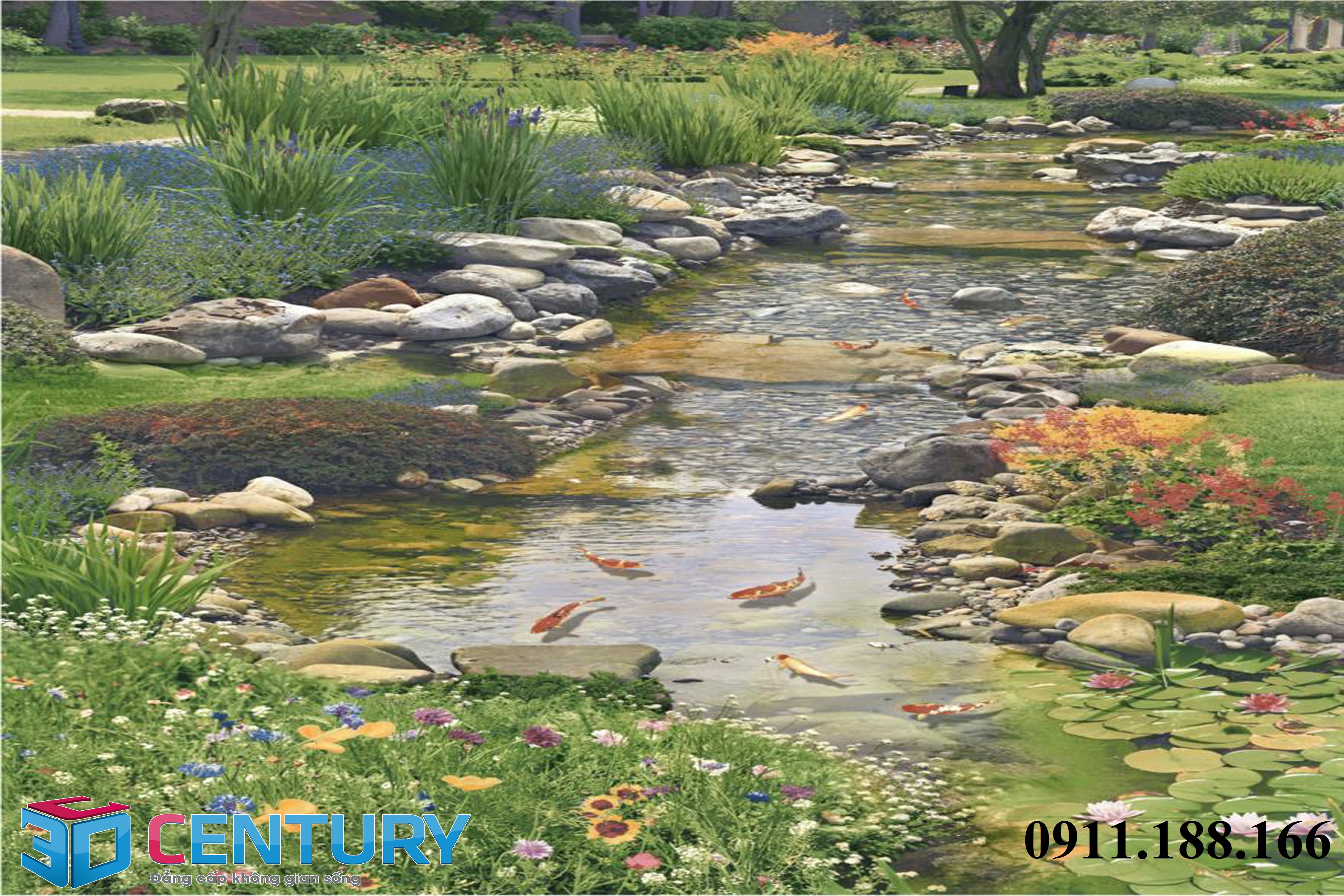 Biến hóa không gian nhà bạn với sàn gạch 3D Century Giá bán: 1.800.000đ