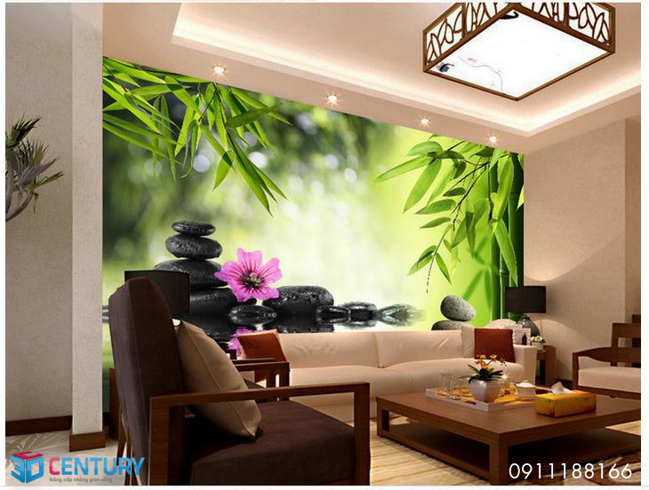 Gạch ốp tường 3D phòng khách Giá bán: 1.900.000đ