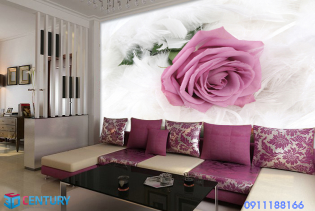 Gạch ốp tường 3D phòng khách Giá bán: 1.900.000đ