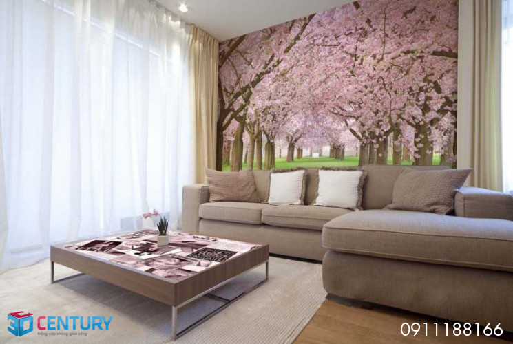 Gạch ốp tường 3D phòng khách Giá bán: 1.900.000đ