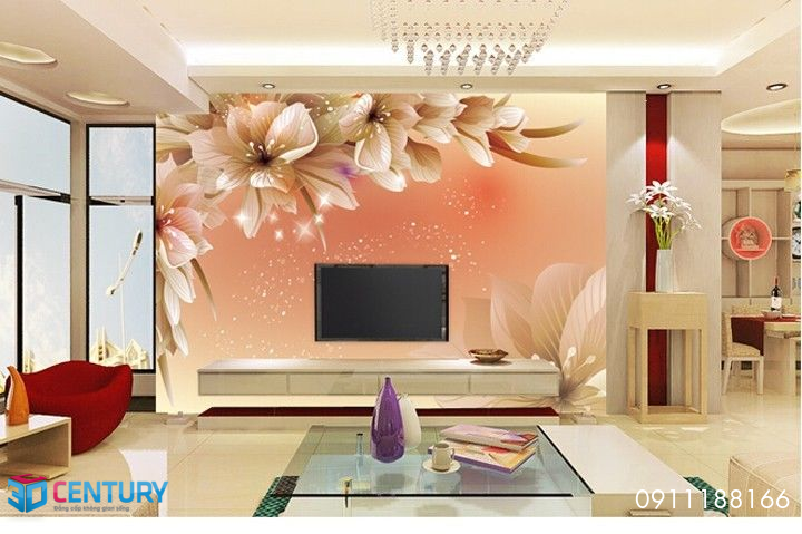 Gạch ốp tường 3D phòng khách Giá bán: 1.900.000đ