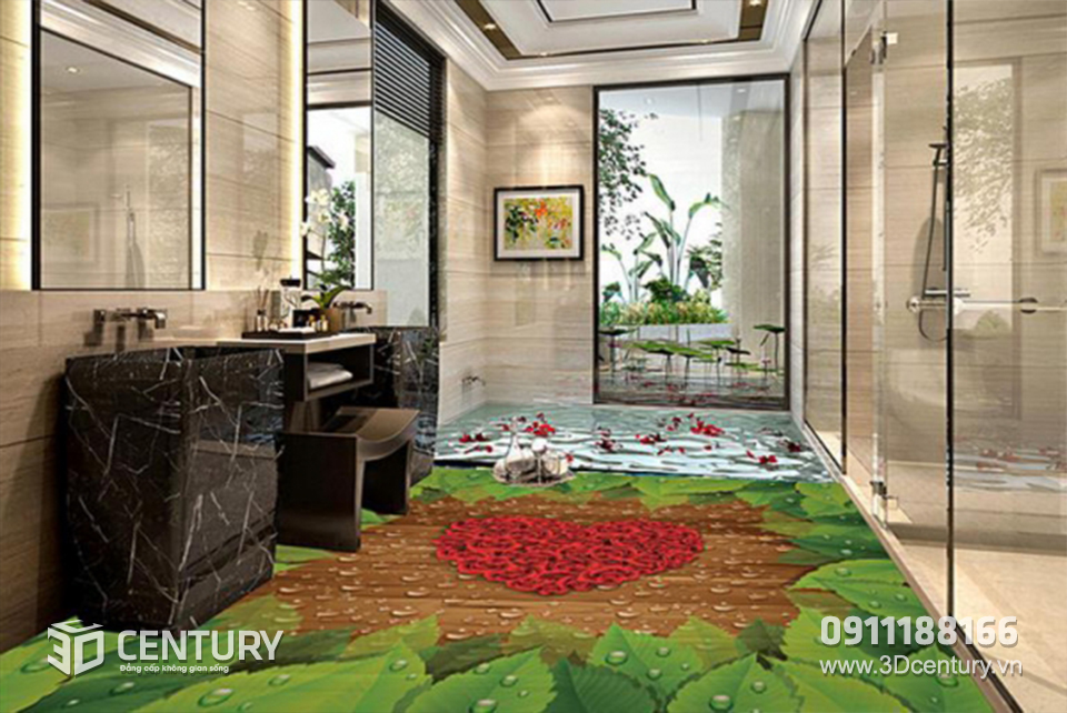 Sàn- tường- Trần 3D Giá bán: 2.500.000đ