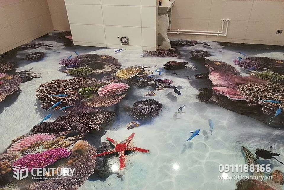 Sàn- tường- Trần 3D Giá bán: 2.500.000đ