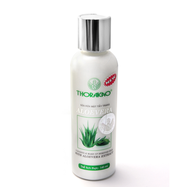 Sữa rửa mặt tẩy trang Aloevera Thorakao 140ml Giá bán: 45.000đ