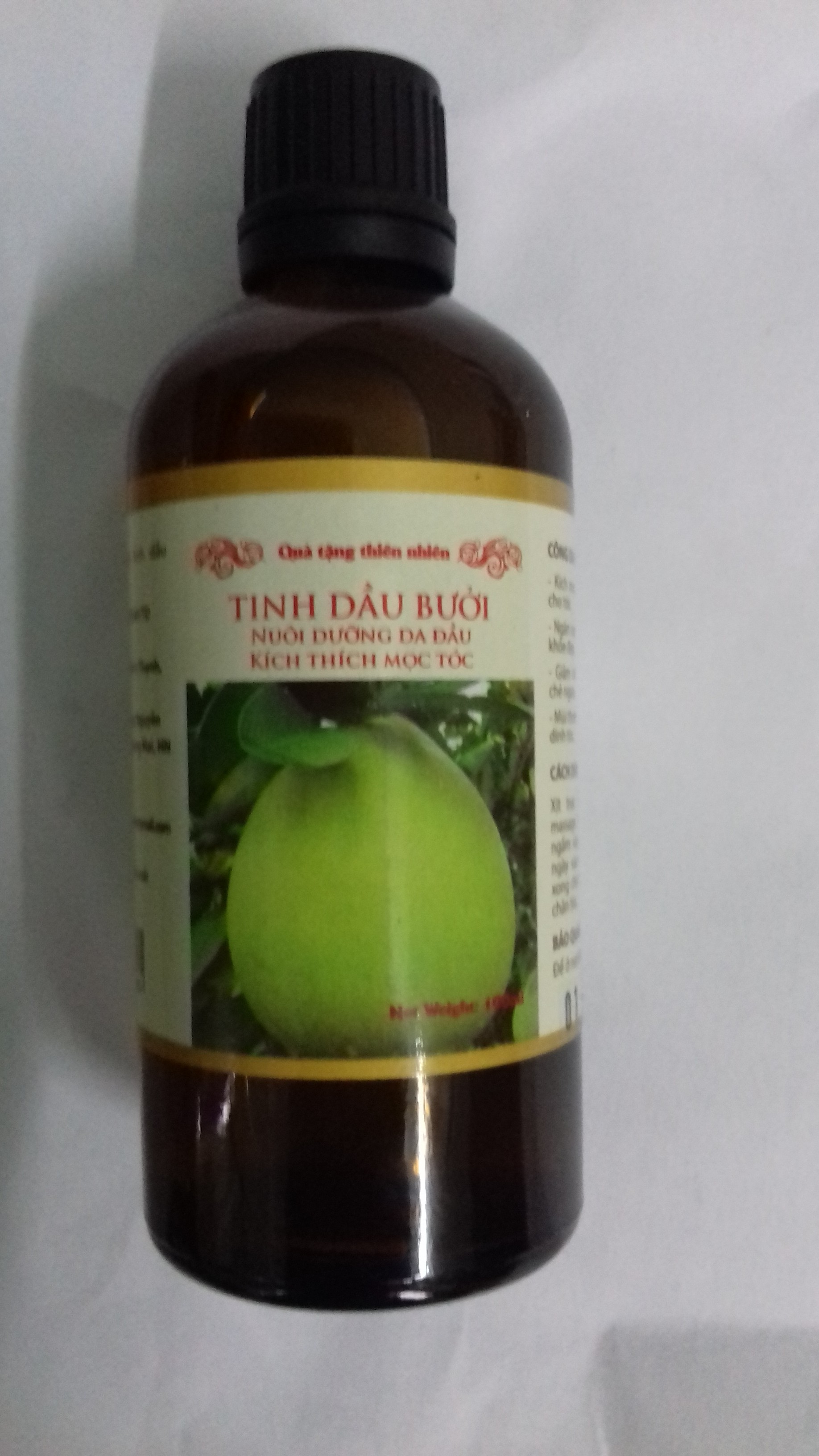 Tinh dầu bưởi kích thích mọc tóc 100ml Giá bán: 60.000đ