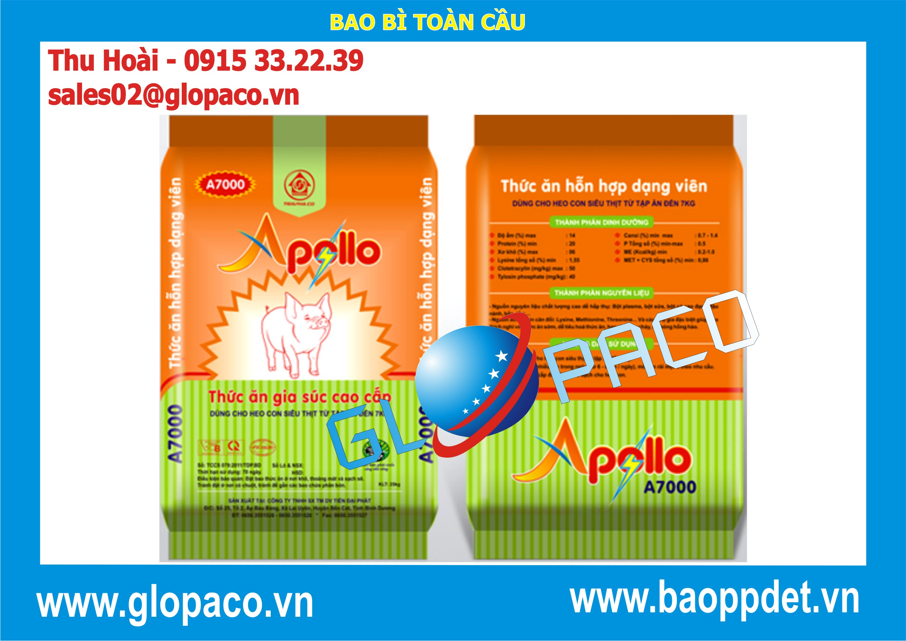 Bao PP dệt đựng thức ăn chăn nuôi Bao PP dệt đựng thức ăn chăn nuôi Giá bán: 5.200đ