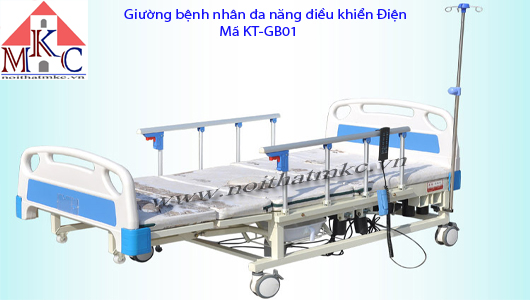 Giường bệnh nhân đa chức năng điều khiển bằng điện tiện nghi hỗ trợ người bị tai biến, bại liệt Giá bán: 24.750.000đ