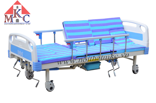 GIƯỜNG BỆNH NHÂN 5 TAY QUAY KIỂU DÁNG MỚI,THÊM TIỆN NGHI CHO NGƯỜI SỬ DỤNG Giá bán: 14.300.000đ