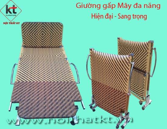 GIẢM TỚI 40% THANH LÝ GIƯỜNG GẤP MÂY ĐA NĂNG mã KT-GM02 Giá bán: 1.950.000đ