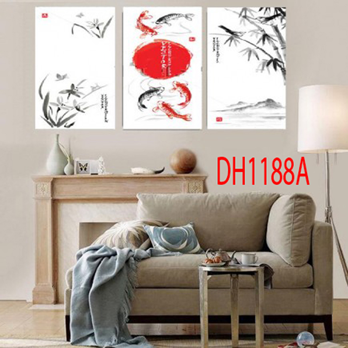 2 bộ tranh đồng hồ tứ quý đồng giá : 430K Giá bán: 430.000đ