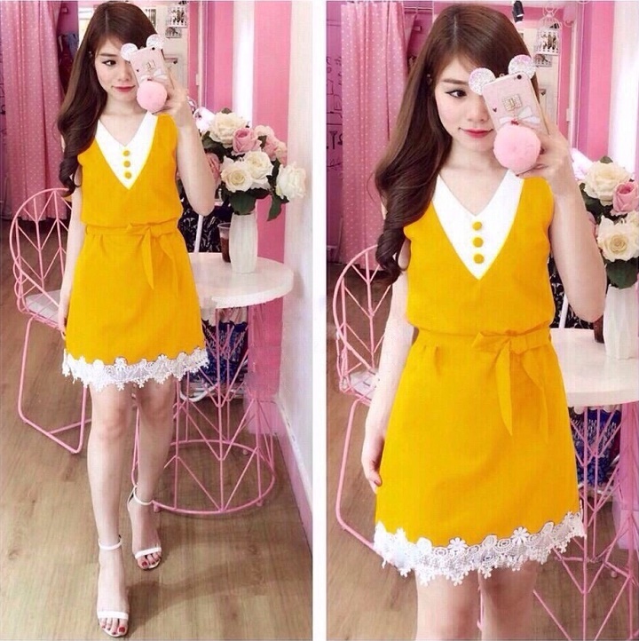 Đầm nữ thắt nơ DU11707 Giá bán: 79.000đ