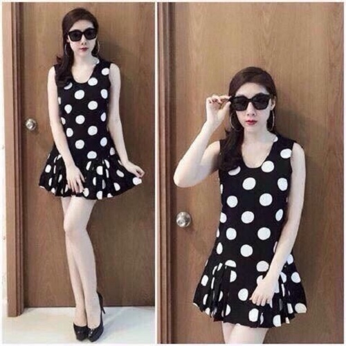 Đầm đuôi cá chấm bi DU11712 Giá bán: 65.000đ