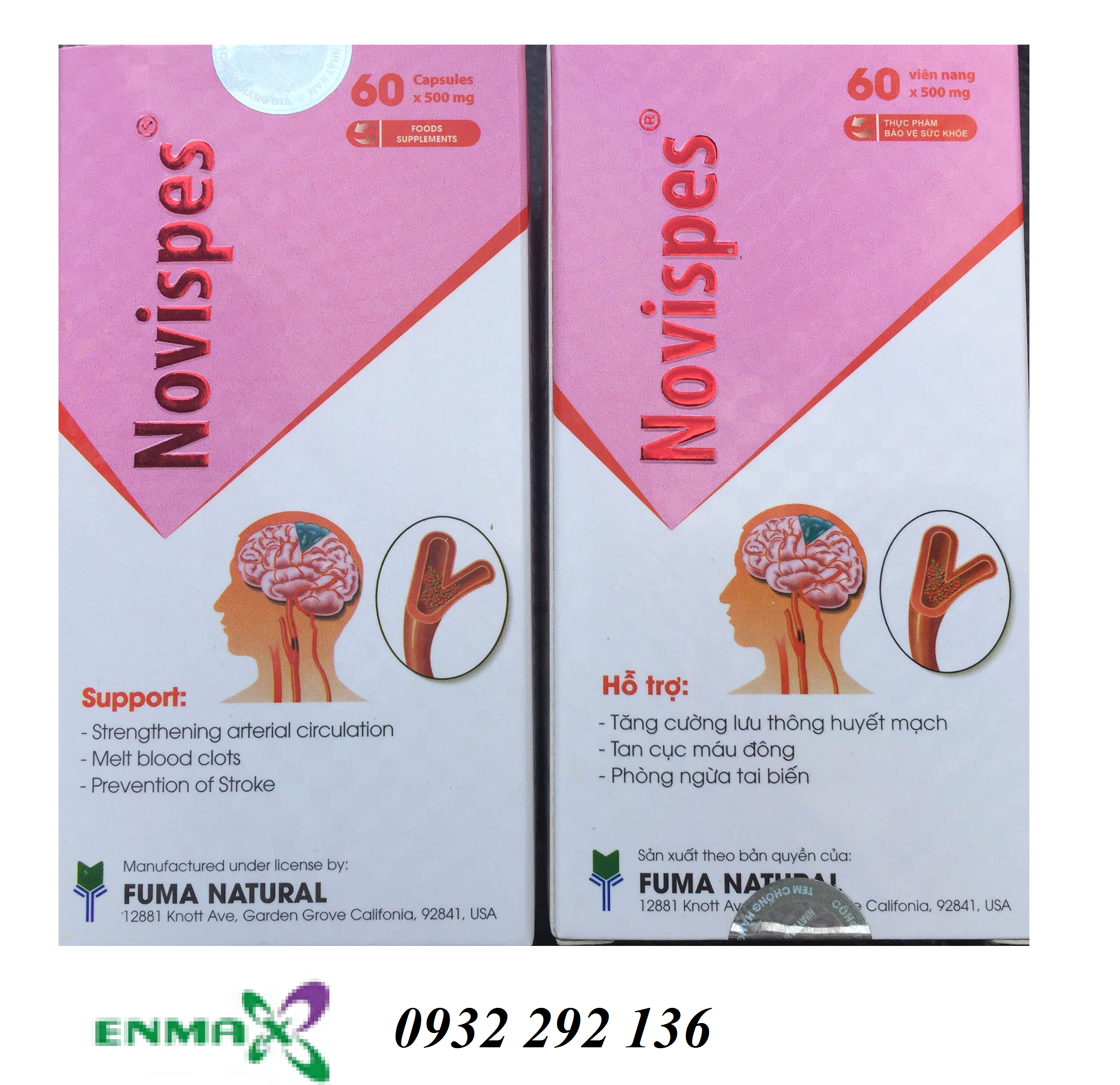 Novispes hộp 60 viên Giá bán: 185.000đ