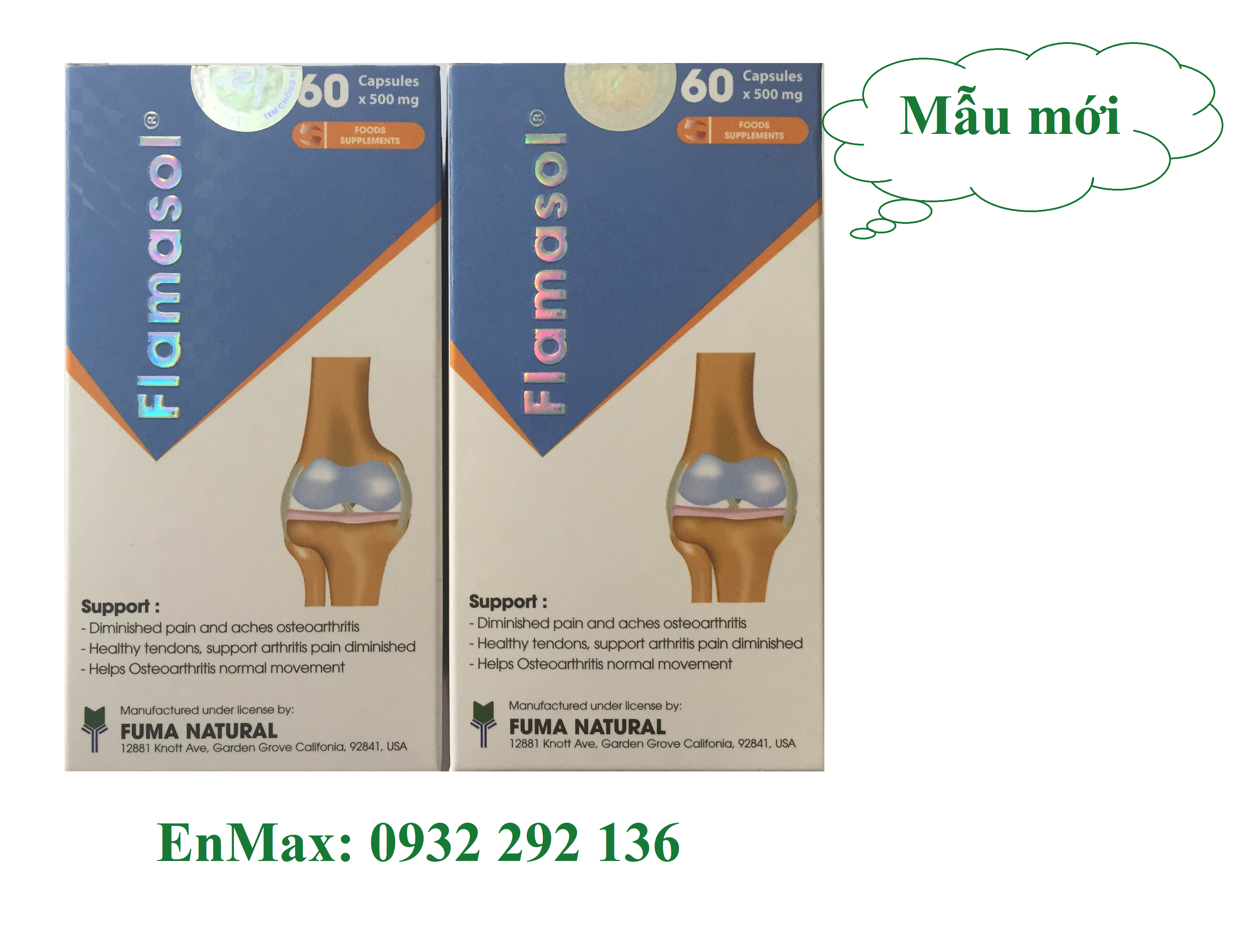 Flamasol giảm đau, điều trị thoái hóa khớp Giá bán: 0đ