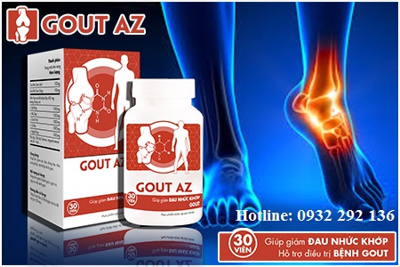 Viên gout az hỗ trợ điều trị bệnh gout hiệu quả Giá bán: 360.000đ