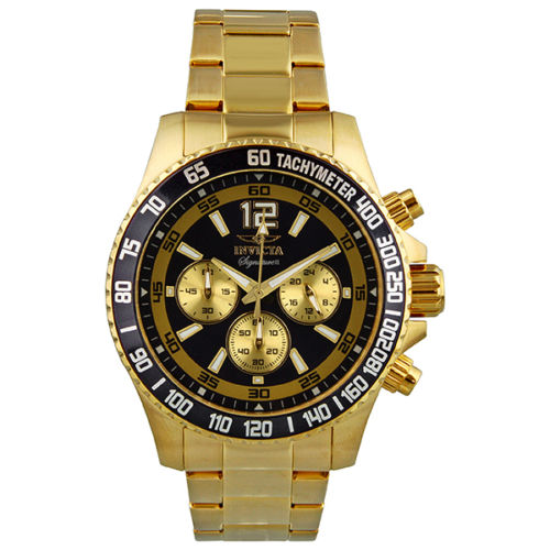 Đồng hồ nam Invicta Mens Signature II Collection Chronograph Gold Tone Stainless Steel Bracelet Watch 7410 Giá bán: 2.898.000đ