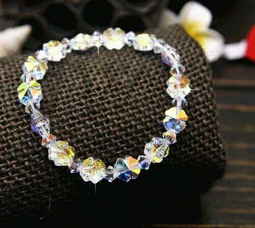 LT001-Lắc tay pha lê cỏ 4 lá Giá bán: 309.000đ