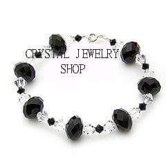 LT038 - Lắc tay pha le hat bánh cam đen trắng Giá bán: 219.000đ